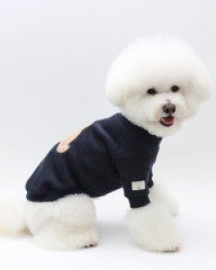 브루노 니트 티셔츠 (네이비)