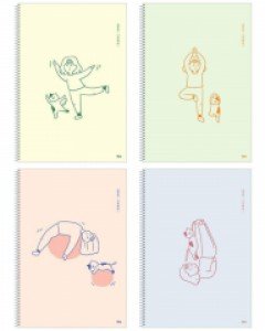 1000 슬림원링노트(오늘의스트레칭)