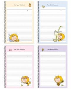 1000 슬림원링노트(꿀탱이)