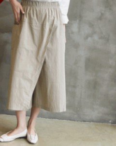 36151/메모리 와이드 랩팬츠