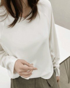 [20%세일]46209/소매셔링 시보리 블라우스