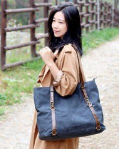 고리장식 손잡이 숄더백  K52222