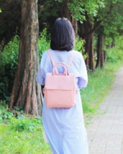 무지 손잡이 백팩 B18658