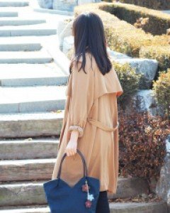 꽃장식 토트백 G18785