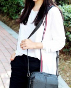 천연 소가죽 미니 크로스 백 MG1031