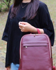 단색 무지 백팩 B18818