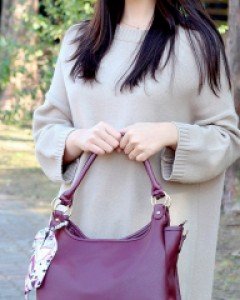 타이장식 크로스 숄더 백G18848