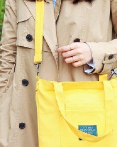 앞주머니 나들이 크로스 토트백 E10585