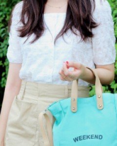 캔버스 토트백 K21881