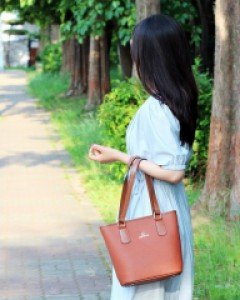 여성 캐주얼 소가죽 숄더백 SG-103