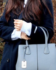 잔무늬 크로스 핸드백  S7555