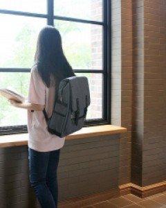 버클장식 캐주얼 학생 백팩 B13544