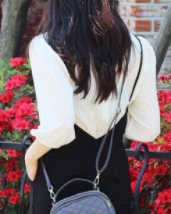 누빔 미니 크로스백 G10683