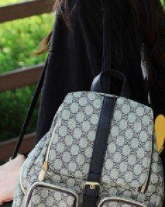 버클장식 백팩 BS652