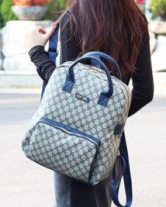 손잡이 라운드 백팩 BS107