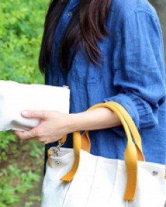 코튼 면 토트백 K22779