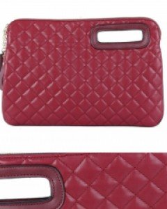 퀼팅 스퀘어 클러치 m18852