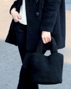 뽀글이 퍼 토트백 K22903