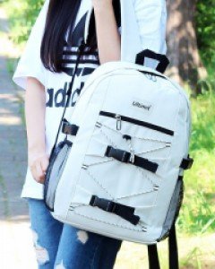 버클장식 학생 캐주얼 백팩 B13762