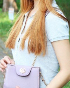 스퀘어 미니 휴대폰 가방 크로스백 K24042