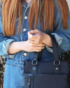 가벼운 캔버스 메신저 크로스백 A10454