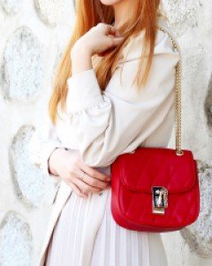 사선 퀼팅 체인 크로스백 G18961