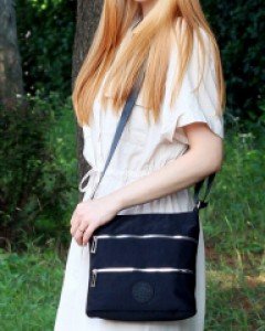 가벼운 발수 여행 보조 크로스백 가방 K21964