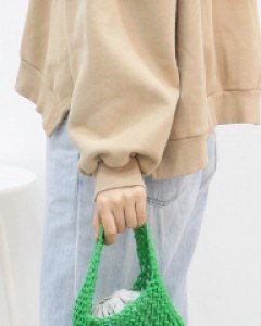 가벼운 미니 뜨개 토드백 가방 K23609