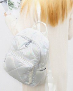 퀼팅 여성 미니 패딩 백팩 K22645