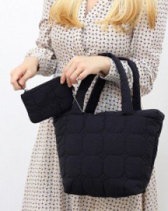 동전지갑 누빔 퀼팅 미니백 지퍼 토트백 K46015