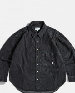 Denim Over Shirt Light Black