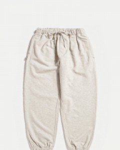 Standard Logo Heavyweight Sweat Pants Oatmeal Grey