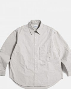 Cotton Over Shirt Light Grey