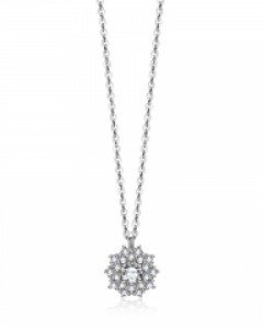 썬플라워목걸이(0.1ct)