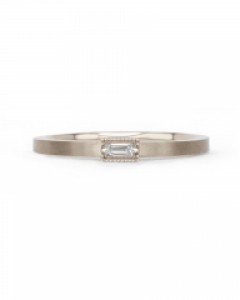 바게트밀그레인 웨딩밴드 S