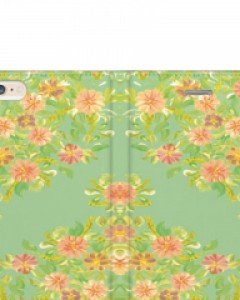 몬스퍼 소울플라워 그린 지갑형 월릿 다이어리 핸드폰케이스 여권지갑