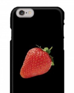 몬스퍼 JUST STRAWBERRY 딸기 01 커플 슬림하드 폰케이스 주문제작 (전기종)
