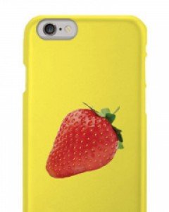 몬스퍼 JUST STRAWBERRY 딸기 02 슬림하드 폰케이스 주문제작 (전기종)