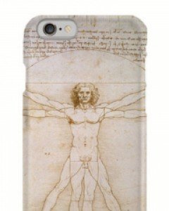 몬스퍼 명화 FP03 비트루비안맨 슬림하드 폰케이스 주문제작 (전기종)