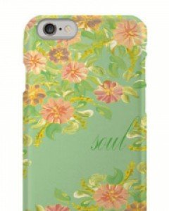 몬스퍼 소울플라워 그린 슬림하드 폰케이스 주문제작 (전기종)