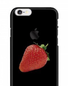 몬스퍼 JUSTRAWBERRY 클리어핏 아이폰 케이스 (투명)
