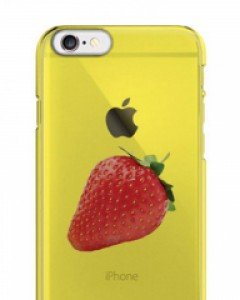 몬스퍼 JUSTRAWBERRY 클리어핏 아이폰 케이스 (투명)