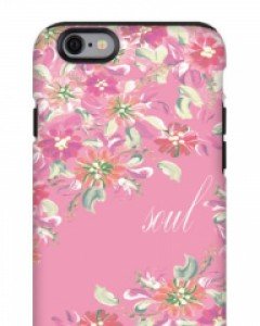 몬스퍼 소울플라워 핑크 터프 폰케이스 (전기종)