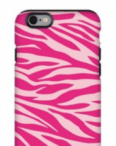 몬스퍼 지브라 패턴 핑크 핑크 터프 폰케이스 (전기종)
