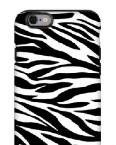 몬스퍼 지브라 패턴 화이트 블랙 터프 폰케이스 (전기종)