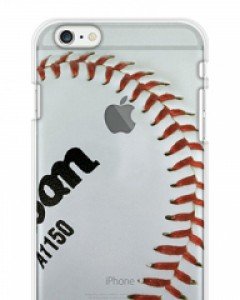 몬스퍼 야구공 아트 투명젤리케이스 (전기종)