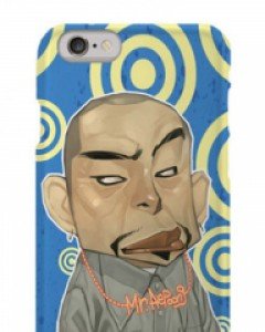 몬스퍼 X 애풍 PIMP 슬림하드 폰케이스 주문제작 (전기종)