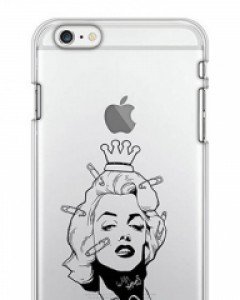 몬스퍼 X 애풍 마릴린 MARILYN 아트 투명젤리케이스 (전기종)