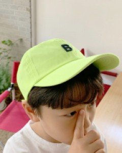 네온 B볼캡