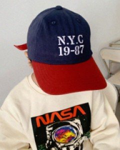NYC 배색볼캡
